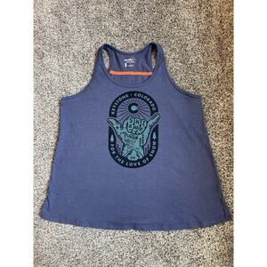 Kastlfel Women’s Large Keystone Colorado Destination Tank Ski Mountain Vibes